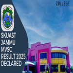 SKUAST Jammu MVSc Result 2025 Declared